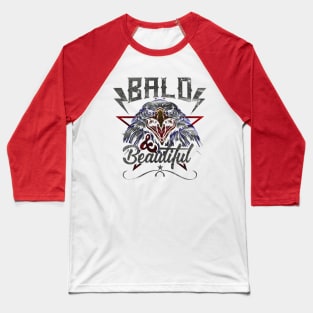 Majestic Eagle: Bald, Beautiful, Power and Beauty Baseball T-Shirt